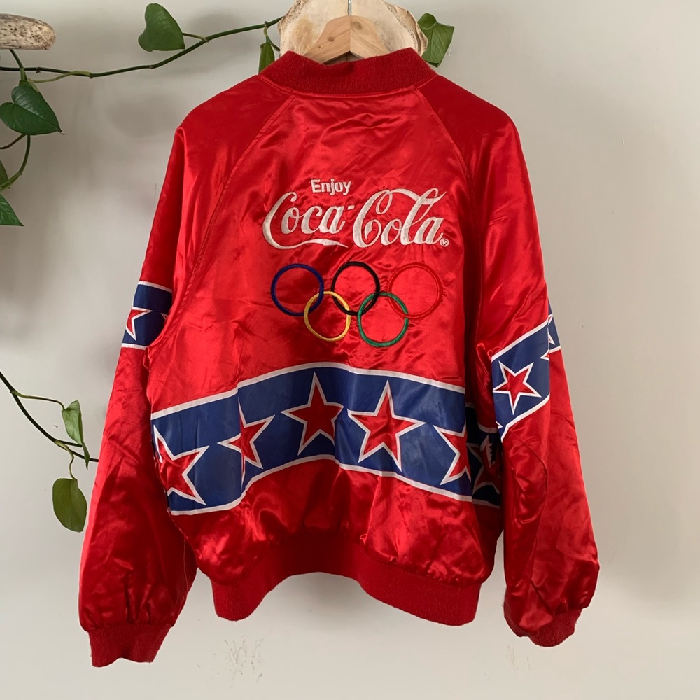 Vintage Coca Cola Team USA Olympic Jacket